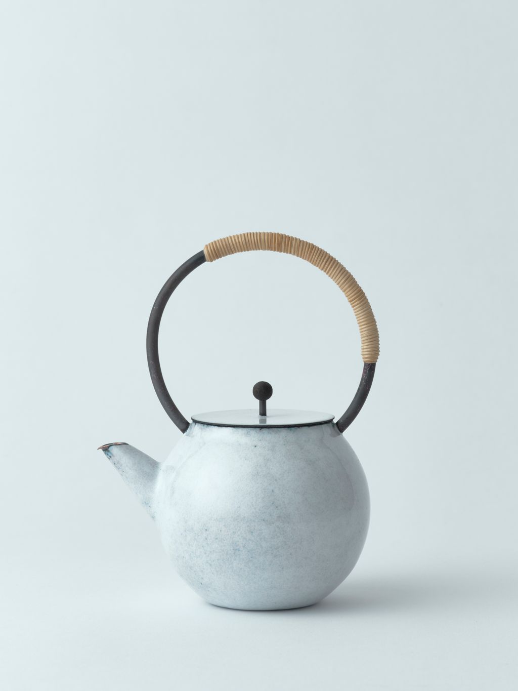 Image may contain Pottery Cookware Pot and Teapot Japanese tea ceremony atelier Muji Japan House exhibition 100 makers...