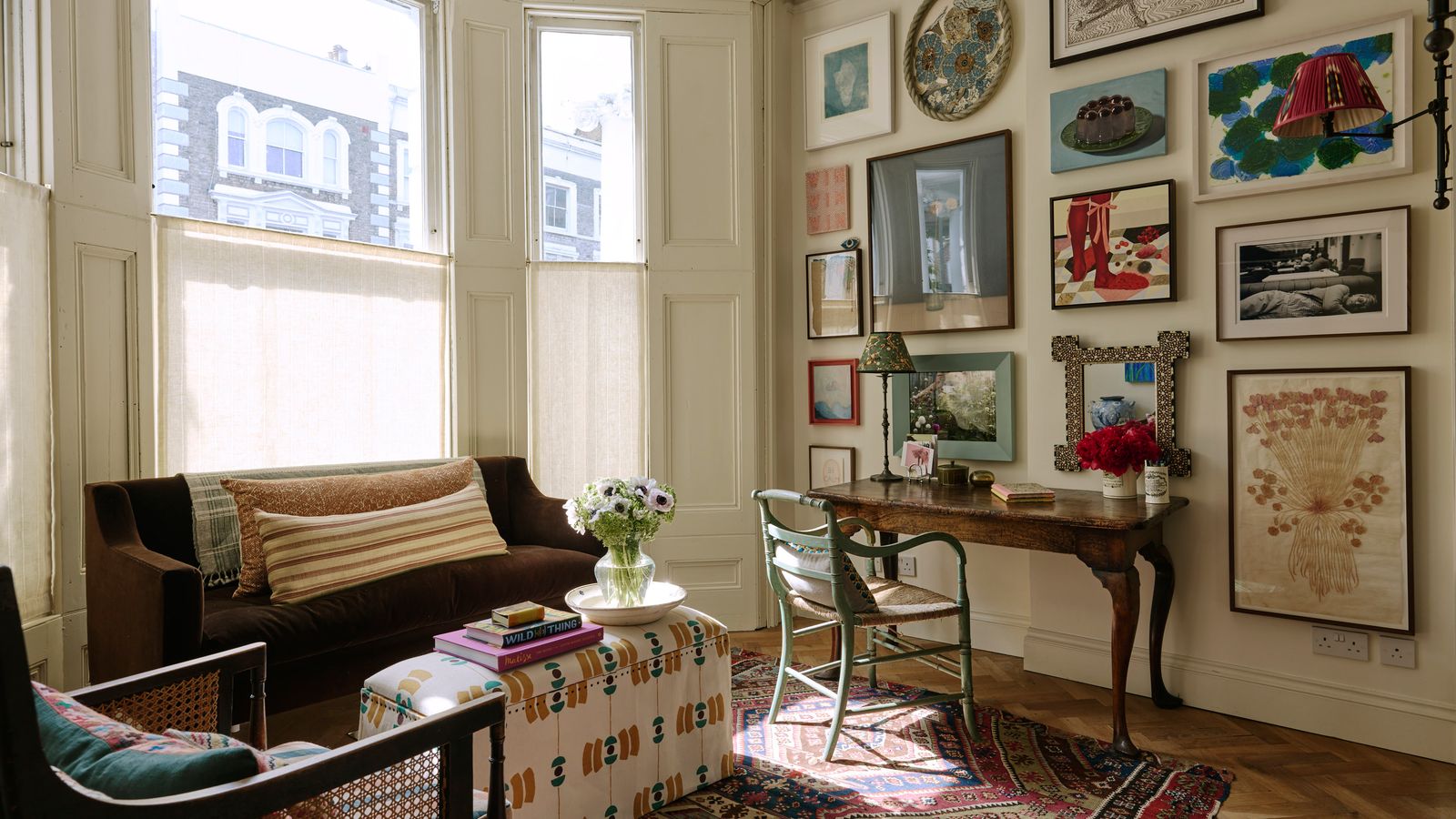 The tiny but deeply beautiful west London flat of gallerist Lyndsey Ingram