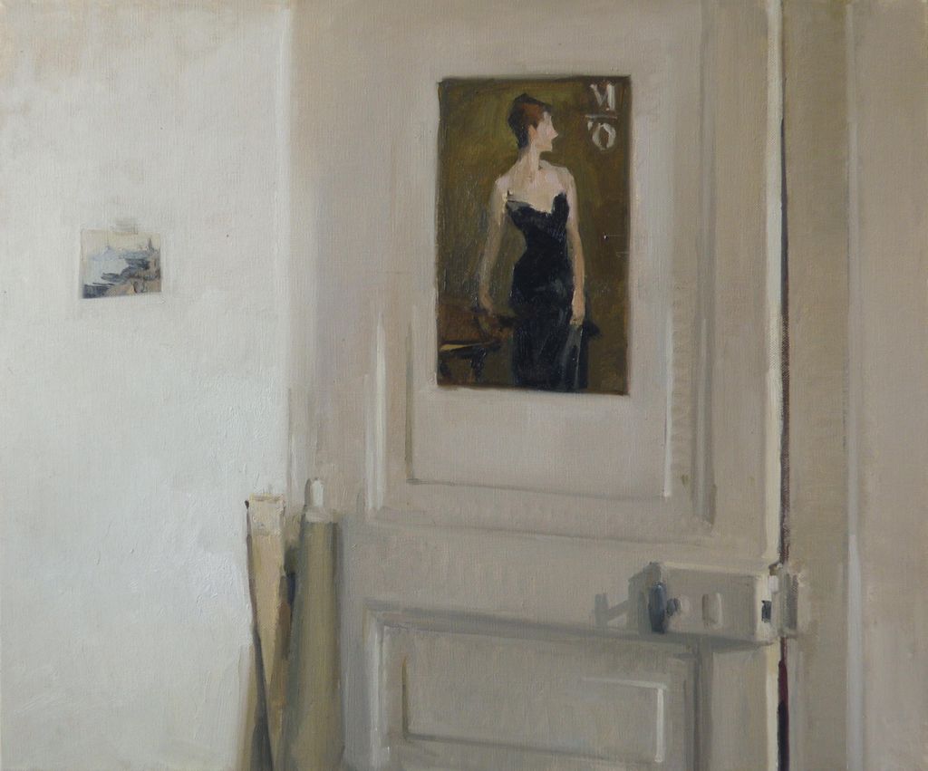 Image may contain Art Painting Adult Person and Wedding