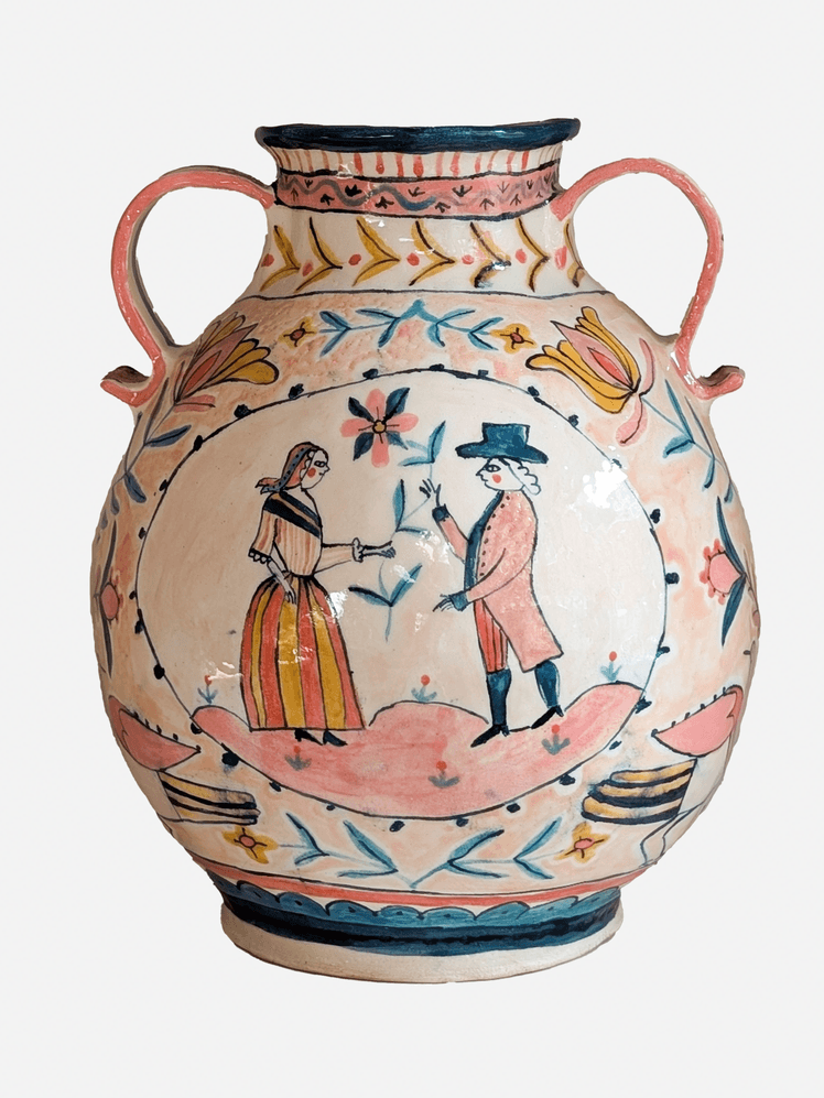 Image may contain Pottery Jar Vase Baby Person Art Porcelain and Cup